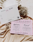Press - On Nails Backing Card Card Canva Template | Brit - Trendy Fox Studio