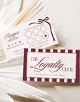 Loyalty Card Canva Template | Elegant Old Money | Lorna - Trendy Fox Studio