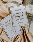 Business Thank You Card Canva Template | Whimsical Coquette | Thea - Trendy Fox Studio