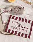 Business Thank You Card Canva Template | Elegant Old Money Style | Lorna - Trendy Fox Studio