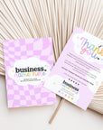 Business Thank You Card Canva Template | Portrait | Lulu - Trendy Fox Studio