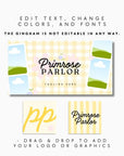Preppy Cottagecore Facebook Cover Branding Set Canva Template | Yara - Trendy Fox Studio