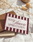 Business Thank You Card Canva Template | Elegant Old Money Style | Lorna - Trendy Fox Studio
