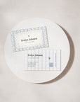 Business Card Canva Template with QR Code | Cottagecore Shabby Chic | Aubrie - Trendy Fox Studio