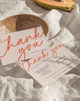 Business Thank You Card Canva Template | Elegant Boho | Inez - Trendy Fox Studio