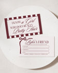 Refer A Friend Discount Card Canva Template | Elegant Old Money | Lorna - Trendy Fox Studio