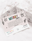 Christmas Business Thank You Card Canva Template | Single Sided Merry Vibes - Trendy Fox Studio