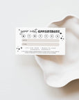Appointment Reminder Card Canva Template | Cute Retro | Millie - Trendy Fox Studio