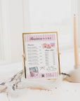 Services & Price List Menu Canva Template | Coquette Stripes | Brit - Trendy Fox Studio