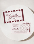 Loyalty Card Canva Template | Elegant Old Money | Lorna - Trendy Fox Studio