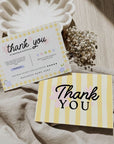 Business Thank You Card Canva Template | Preppy Cottagecore | Yara - Trendy Fox Studio