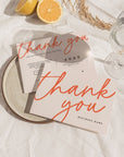 Business Thank You Card Canva Template | Elegant Boho | Inez - Trendy Fox Studio