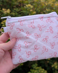 Mini Wallet | Pink Bows - Trendy Fox Studio