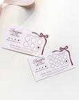Loyalty Card Canva Template | Elegant Old Money | Lorna - Trendy Fox Studio