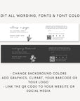 Soap Bar Wrap Label Canva Template - Trendy Fox Studio