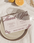 Business Thank You Card Canva Template | Elegant Old Money Style | Lorna - Trendy Fox Studio