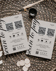 Scan to Pay QR Code Sign, Accepted Payments Sign Canva Template | Modern Luxe | Wynn - Trendy Fox Studio