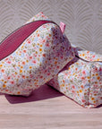 Carry - All Boxy Pouch | Blossoms & Bows - Trendy Fox Studio