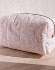 Carry - All Boxy Pouch | Pink Chinoiserie - Trendy Fox Studio