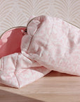 Carry - All Boxy Pouch | Pink Chinoiserie - Trendy Fox Studio