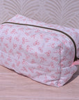 Carry - All Boxy Pouch | Pink Bows - Trendy Fox Studio