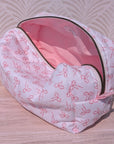 Carry - All Boxy Pouch | Pink Bows - Trendy Fox Studio