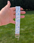 Wristlet Keychain | Blue Chinoiserie - Trendy Fox Studio