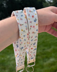 Wristlet Keychain | Mini Wildflower - Trendy Fox Studio