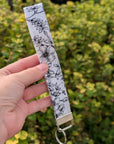 Wristlet Keychain | Midnight Bloom - Trendy Fox Studio