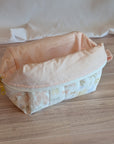 Carry - All Boxy Pouch | Pastel Rainbow Bows - Trendy Fox Studio