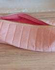 Hair Tool Pouch | Pink Seersucker - Trendy Fox Studio