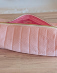 Hair Tool Pouch | Pink Seersucker - Trendy Fox Studio