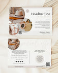Wholesale Postcard Canva Template | Marketing Flyer | Editable Business Promo Card with QR Code - Trendy Fox Studio