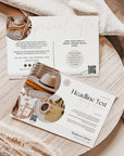 Wholesale Postcard Canva Template | Marketing Flyer | Editable Business Promo Card with QR Code - Trendy Fox Studio