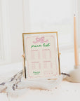 Price List Menu Canva Template | Girly Coquette | Daphne - Trendy Fox Studio