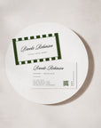 Business Card with QR Code Canva Template | Old Money Style | Lorna - Trendy Fox Studio