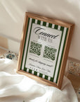 Connect With Us QR Code Social Media Sign Canva Template | Old Money Style | Lorna - Trendy Fox Studio