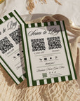 Scan to Pay QR Code Sign, Accepted Payments Sign Canva Template | Old Money Style | Lorna