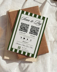 Scan to Pay QR Code Sign, Accepted Payments Sign Canva Template | Old Money Style | Lorna
