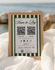 Scan to Pay QR Code Sign, Accepted Payments Sign Canva Template | Old Money Style | Lorna