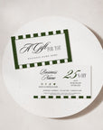 Business Coupon Card, Discount Card Canva Template | Old Money Vintage | Lorna - Trendy Fox Studio