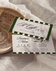 Business Coupon Card, Discount Card Canva Template | Old Money Vintage | Lorna - Trendy Fox Studio