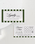 Loyalty Card Canva Template | Old Money Vintage | Lorna - Trendy Fox Studio