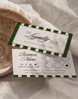 Loyalty Card Canva Template | Old Money Vintage | Lorna - Trendy Fox Studio