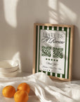 Leave Us A Review Sign Canva Template | Old Money Vintage | Lorna - Trendy Fox Studio