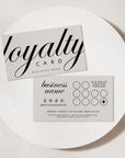 Loyalty Card Canva Template | Modern Luxury | Wynn - Trendy Fox Studio