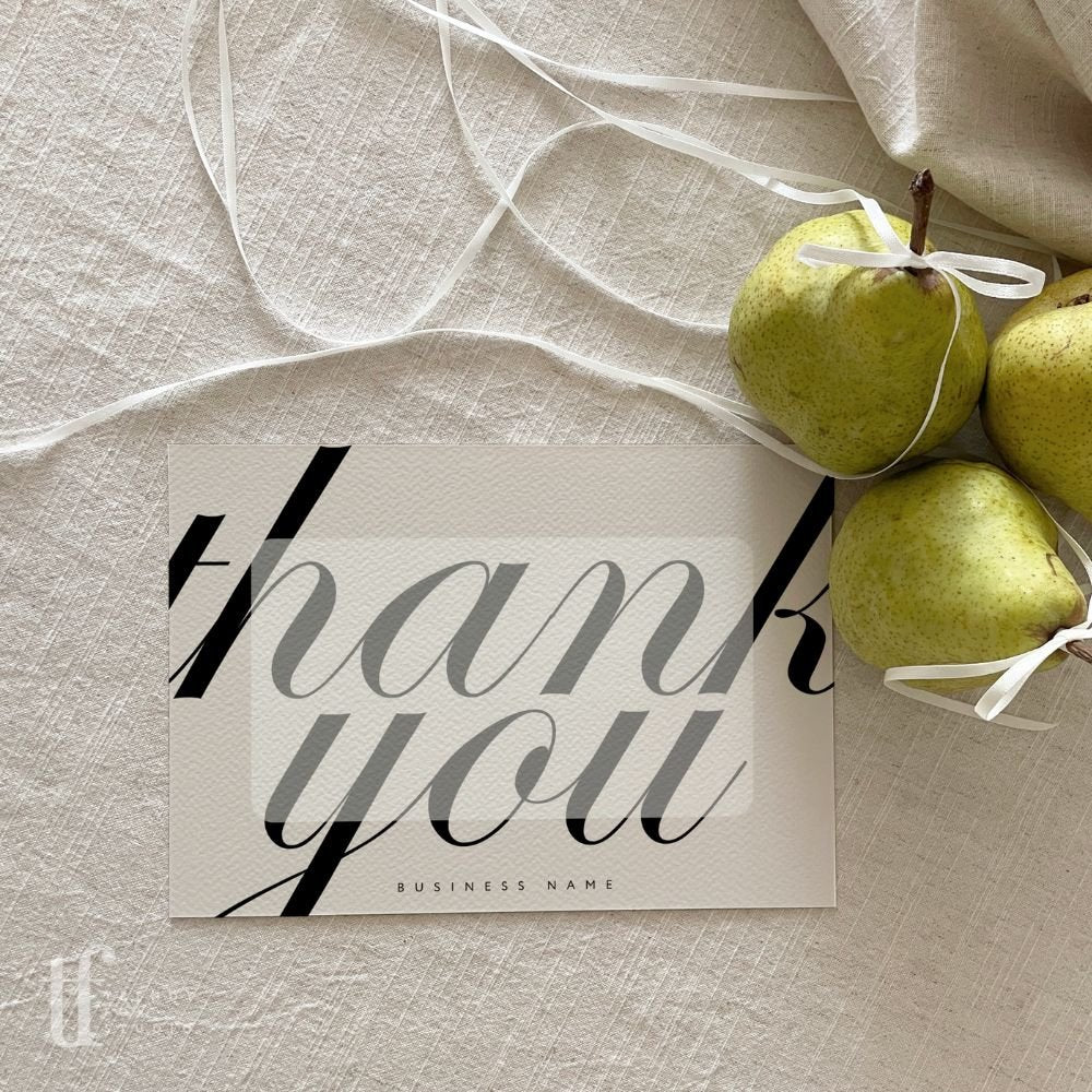 False/Artificial Nails Backing Card, Editable Press On Nail Display Card Canva Template | Wynn - Trendy Fox Studio