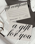 Gift Certificate Canva Template | Aesthetic | Wynn - Trendy Fox Studio
