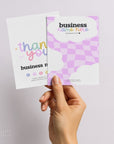 Product Display Backing Card Canva Template | Lulu - Trendy Fox Studio