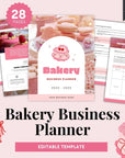 Bakery Business Plan | Canva Template - Trendy Fox Studio